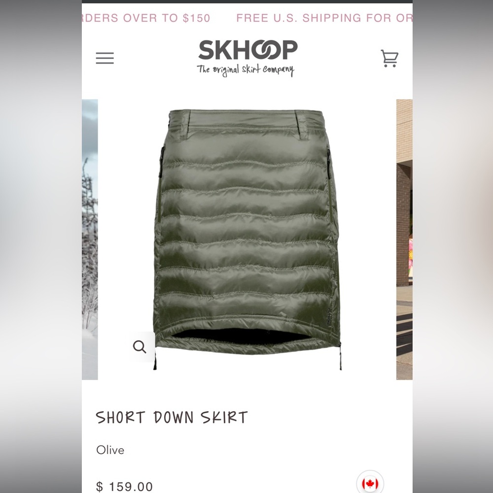 Skhoop insulated skirt